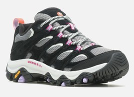 Merrell Ladies Size 7.5 Moab 3 All Terra Sneaker Hiking Shoe, Black Orchid  - £54.81 GBP