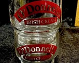 Vintage O&#39;Donnell&#39;s Irish Cream Liquor MCM Barware Glasses - Set of 2 - $9.90
