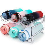 Water Bottle Organizer for Cabinet, Water Bottle Storage Organizer, 2 Pa... - $20.55