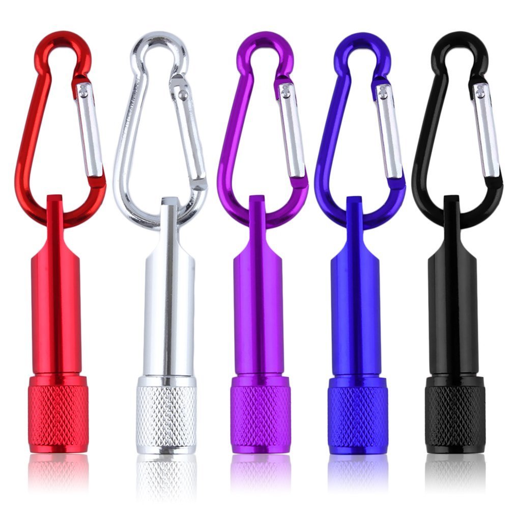 Carabiner Small Flashlight Mini Torch - $3.25