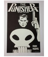 1987 Punisher promo poster: 1980&#39;s Marvel 17x11 comic book promotional p... - £38.91 GBP