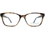 Ann Taylor Eyeglasses Frames AT008 C02 Blue Brown Tortoise Square 54-16-135 - $55.97