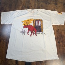 vintage 90s 1997 pamplonada  San Miguel  Tee White color XL READ - £15.63 GBP