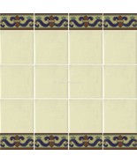 Ceramic High Relief Border  Tiles Handcrafted  - Molledo -  (you select ... - $189.00