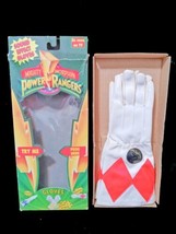 Vintage 1994 Power Rangers Mighty Morphin White Sound Effect Gloves  * N... - $99.00