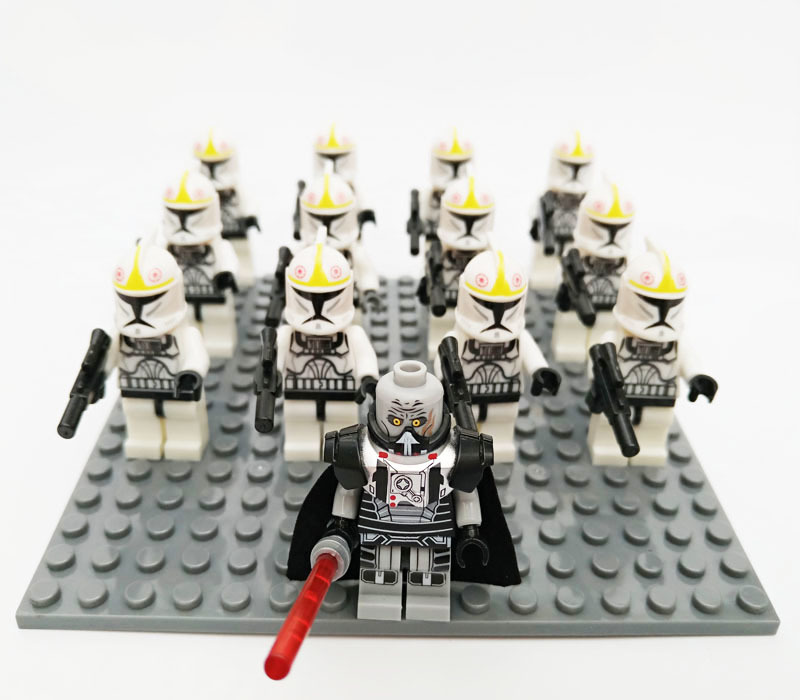 Fighter Pilot and Commander Star Wars Custom 13 Minifigures Toys