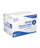 Dynarex 3354 Sterile Gauze Pads 4 x 4&quot; 12ply, 100/bx Case of 12 Box *120... - $1,922.57 MXN