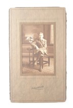 Edwardian Young Boy In Knickerbockers Cabinet Card Studio Photo Portrait - £17.50 GBP