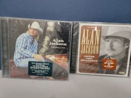 Lot of 2 &quot; NEW&quot; CD Alan Jackson Everything I Love 1996 &amp; Under the Influence  - £15.81 GBP