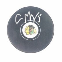 CONNOR MURPHY signed Hockey Puck PSA/DNA Chicago Blackhawks Autographed - £45.08 GBP