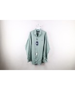 New Ralph Lauren Mens Size XL Cotton Twill Collared Button Shirt Green - £54.26 GBP