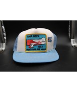 VTG 1983 AMA Nats Westover AFB MA Snapback Mesh Trucker Hat &amp; Pin Flying... - $29.99