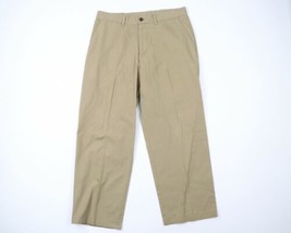 Vintage Patagonia Mens 33x28 Faded Spell Out Box Logo Organic Cotton Chino Pants - £58.68 GBP