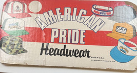 Vtg 1980 Cardboard American Pride Headwear - GA Bulldogs, Urban Cowboy , - £54.25 GBP