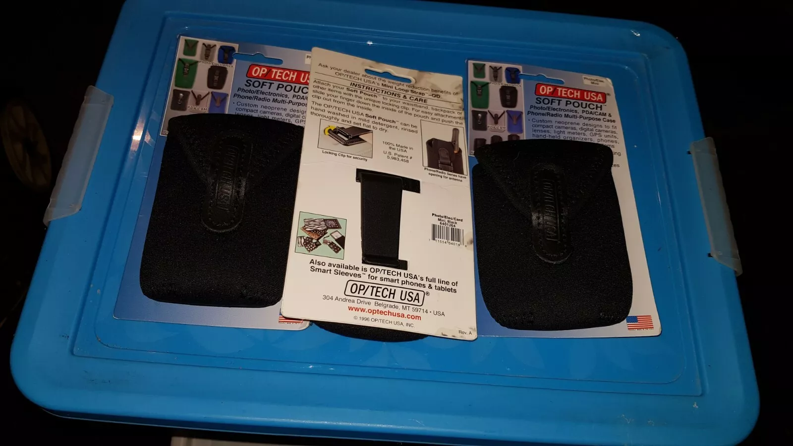 OP/TECH USA 6401264 Soft Pouch Photo/Electronics Pouch for Cameras Mini ... - $30.18 CAD