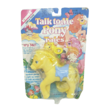 VINTAGE 1991 TALK TO ME PONY TALES SLM BUDDY L YELLOW TALKING MOC TOY PA... - $75.05