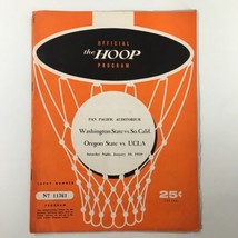 January 10 1959 NCAA Basketball Oregon State vs UCLA The Hoop Official Program - £37.09 GBP