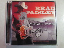 Brad Paisley~Time Well Wasted Cd Contemporary Country Guitar Slinger+Bonus Trk - £2.34 GBP