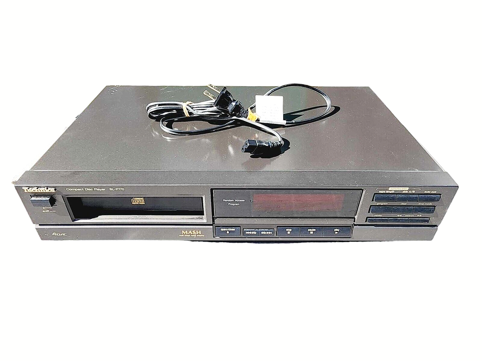 *UNTESTED / POWERS ON* TECHNICS SL-P170 COMPACT DISC PLAYER SINGLE CD DI... - $29.78