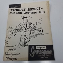 Hotpoint Servicegram June 1953 Food Freezers Dishwasher Inlet Oven Linin... - $18.95