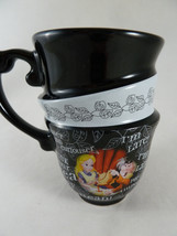 Disney Parks Alice in Wonderland Mad Tea Party Triple Stacked Coffee Tea... - £19.48 GBP