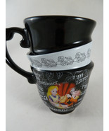 Disney Parks Alice in Wonderland Mad Tea Party Triple Stacked Coffee Tea... - £19.34 GBP
