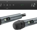Xsw 1-835 Dual Channel Wireless Microphone System,Black - $1,150.99