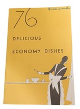 1926 Gulden&#39;s Mustard 76 Delicious Economy Dishes Advertising Recipe Boo... - £15.53 GBP