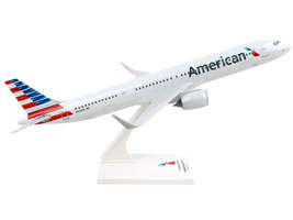 Airbus A321neo Commercial Aircraft American Airlines N400AN Gray w Red &amp; Blue Ta - £50.67 GBP