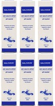 Saliveze Artifical Saliva Mouth Spray 50ml x 6 - $50.86