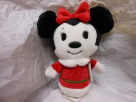 Hallmark itty Bittys &quot;Minnie Mouse Christmas&quot; 4&quot; Plush USED NO TAG - $129.42 MXN