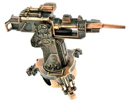 Machine Gun Cast Metal Collectible Pencil Sharpener - £6.18 GBP