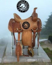 Western Roper Ranch Horse Saddle With Matching Tack Set - $6,462.95 MXN+