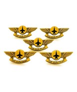 TOP GUN PILOT MILITARY NAVY BADGES WINGS PINS - $310.16 MXN