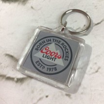 Colors Light Keychain Born In The Rockies Gray Advertising Promo - $7.91