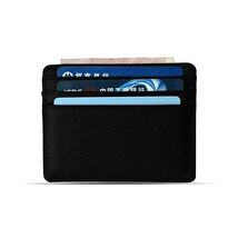 Genuine Leather Slim Credit Card Case Wallet  - $12.00