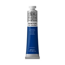 Winsor &amp; Newton Winton 200ml Oil Colour - Phthalo Blue  - £23.03 GBP