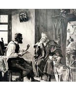 Artist Albert Durer Visits Poet Hans Sachs Photo Gravure Victorian 1894 ... - $2,376.49 MXN