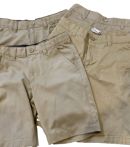 French Toast &amp; Amazon Boys School Uniform Shorts Khaki Size 8 Lot of 4 - $18.99