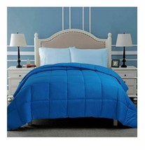 Superior All Season Classic Twin Comforter-Aqua T4102974 - £22.18 GBP