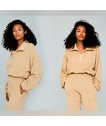Gil Rodriguez Diana Terry Half-Zip Sweatshirt Size Small - $67.70 CAD