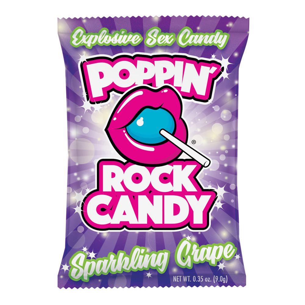 Popping Rock Candy Sparkling Grape - $1.48