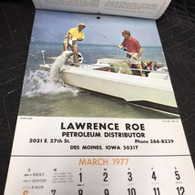 1977 Calendar Petroleum Distributor - Lawrence Roe -Full Year - Des Moines, Iowa - £14.79 GBP