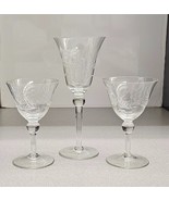 Lancaster Danube by Colony (1) Wine Glass and (2) Cordial /Liqueur Glasses - £11.33 GBP