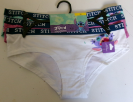 Three Disney Stitch  Hipsters Size Medium Multi color 95% Cotton - $15.82