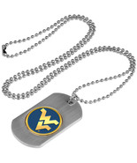 West Virginia Mountaineers Dog Tag with a embedded collegiate medallion - £11.74 GBP