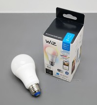 WiZ 603449 A19 White & Color Changing Wi-Fi Smart LED Light Bulb - 1 Pack image 1