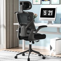 Ergonomic Office Chair, High Back Mesh Desk Chair With Molded Foam, All ... - $152.96