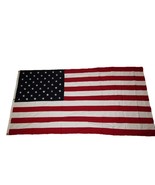 5x9.5 Embroidered Sewn USA American Cotton 5&#39;x9.5&#39; Flag Casket Burial Br... - £77.76 GBP
