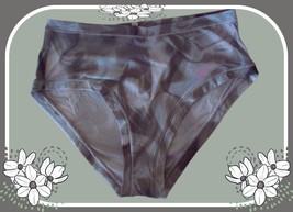 XL  Olive Grey Everyday NOSHOW Stretch Victorias Secret PINK Hipster Brief Panty - £8.78 GBP